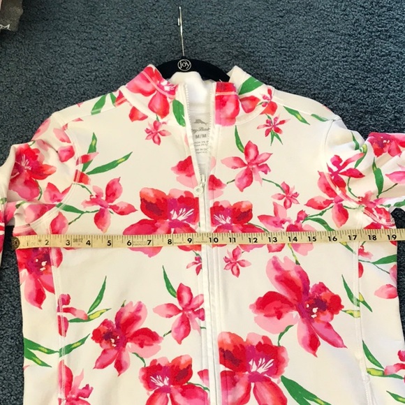 Tommy Bahama Cotton Zip Up Jacket Sz M - Picture 7 of 9